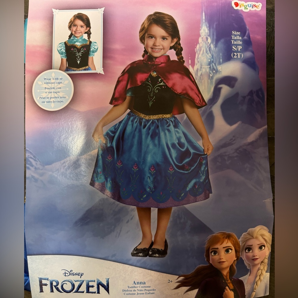Disney Frozen Anna Costume-2T